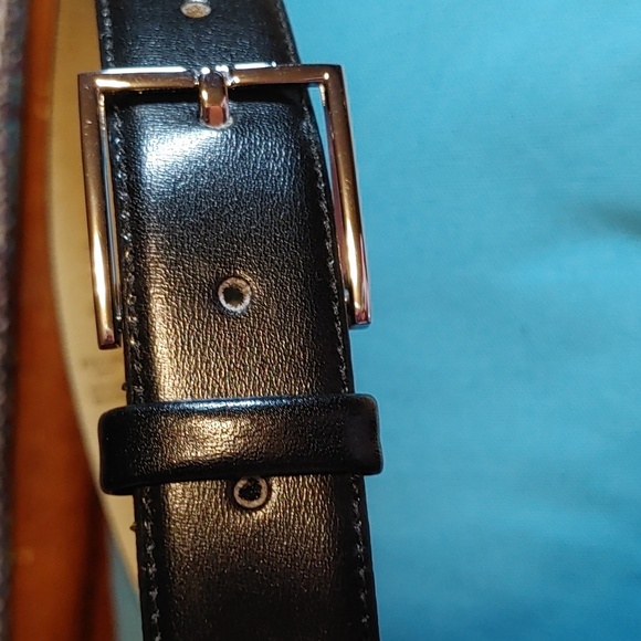 VINTAGE SIMPSONS HUNT CLUB LEATHER BELT - Picture 5 of 5